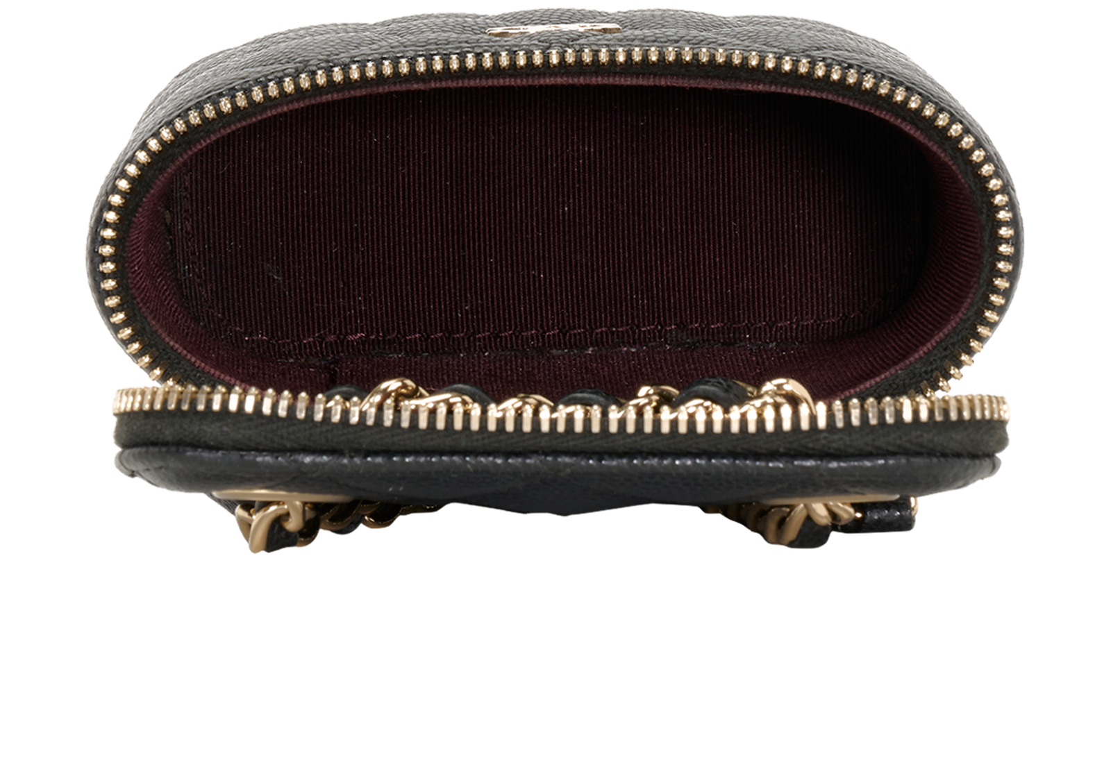 Chanel Vertical Mini Vanity, &pound;2,300, Handbags, Black, Caviar Leather, Other view